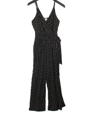 KAYLEIGH PINSTRIPED JUMPSUIT